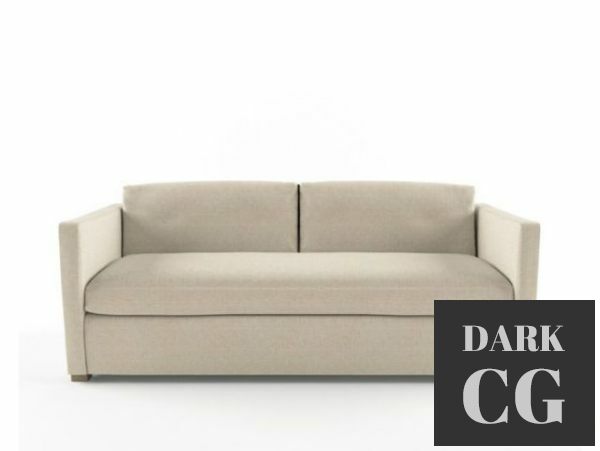 3D Model RH Maxwell Luxe Sofa
