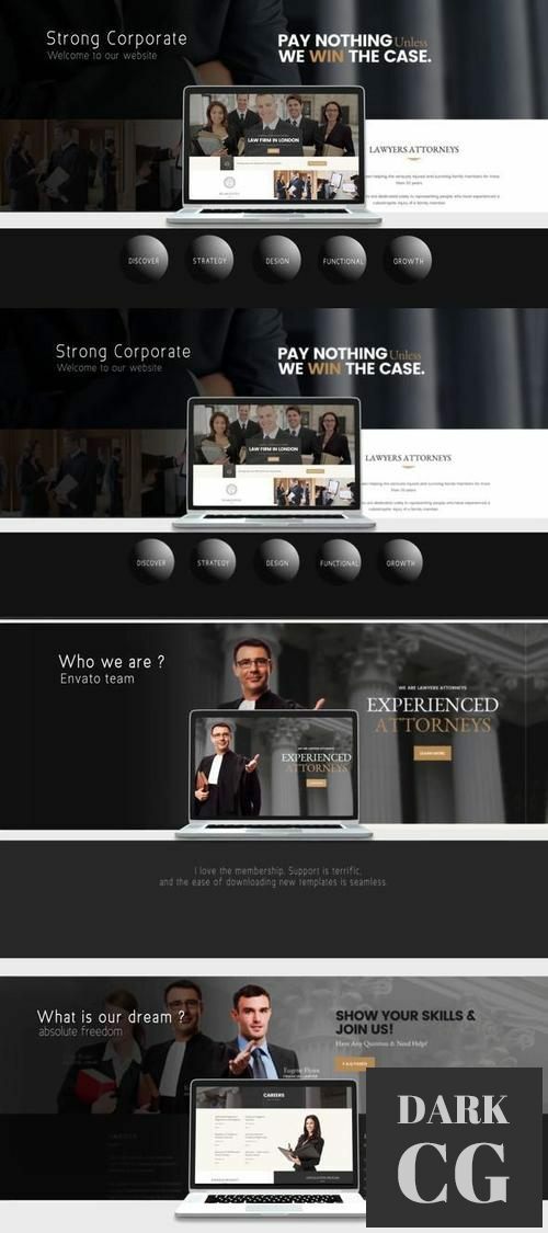 Parallax Website Presentation 21871196