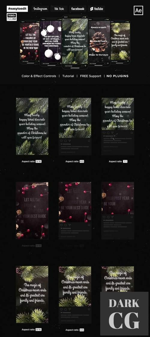 Christmas Greetings Instagram Stories 35215482