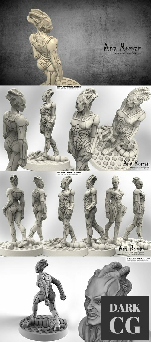 Borg Queen - Star Trek Adventures – 3D Print