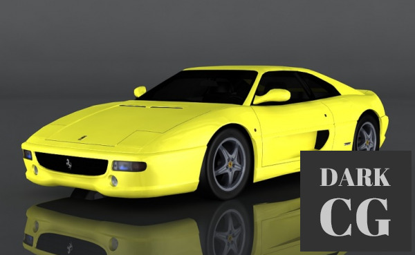 3D Model Ferrari F355