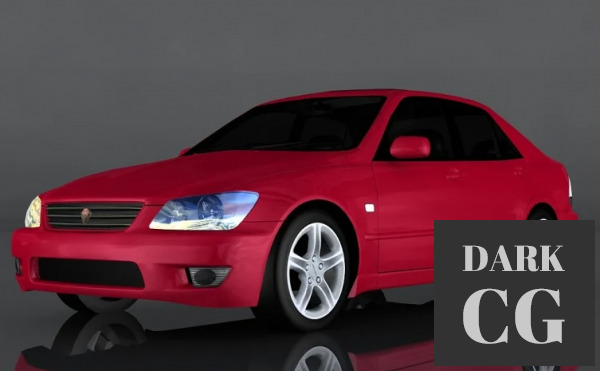3D Model 2004 Toyota Altezza RS200