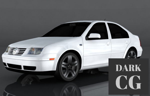 3D Model 2003 Volkswagen Bora VR6