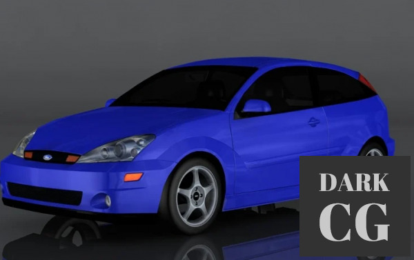 3D Model 2003 Ford SVT Focus