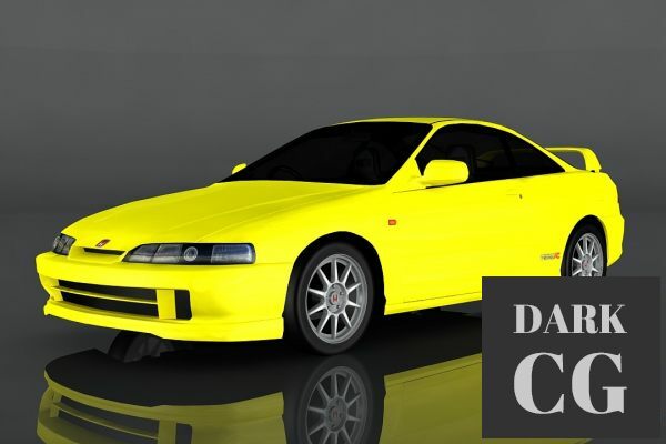 3D Model 2000 Honda Integra