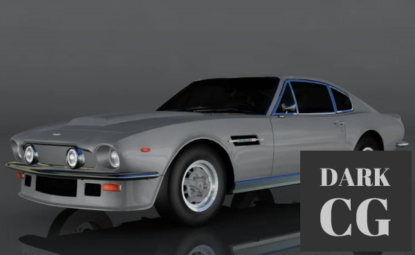 3D Model 1977 Aston Martin Vantage