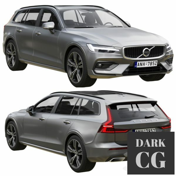 3D Model Volvo V60