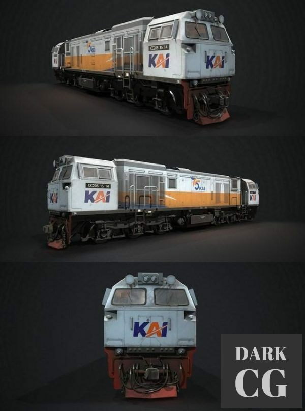 3D Model CC206 TRAIN