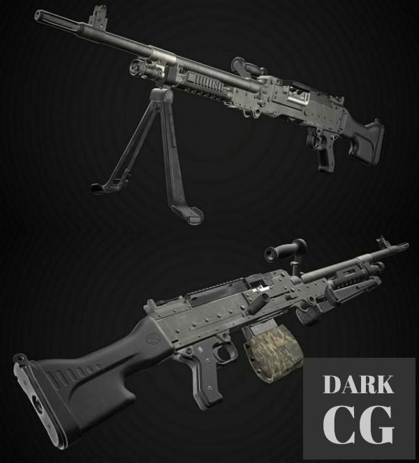 3D Model FN MAG M240