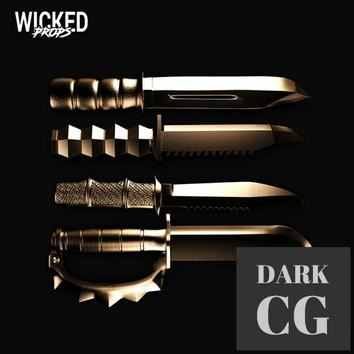 3DWicked - Knifes – 3D Print