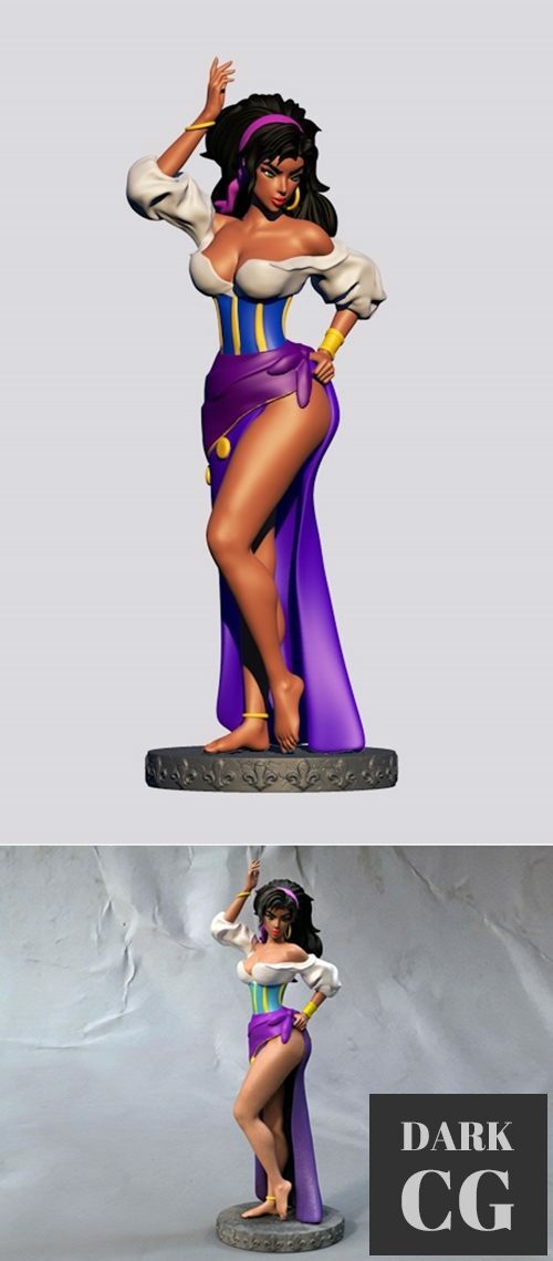 3D Model Esmeralda 3D Print