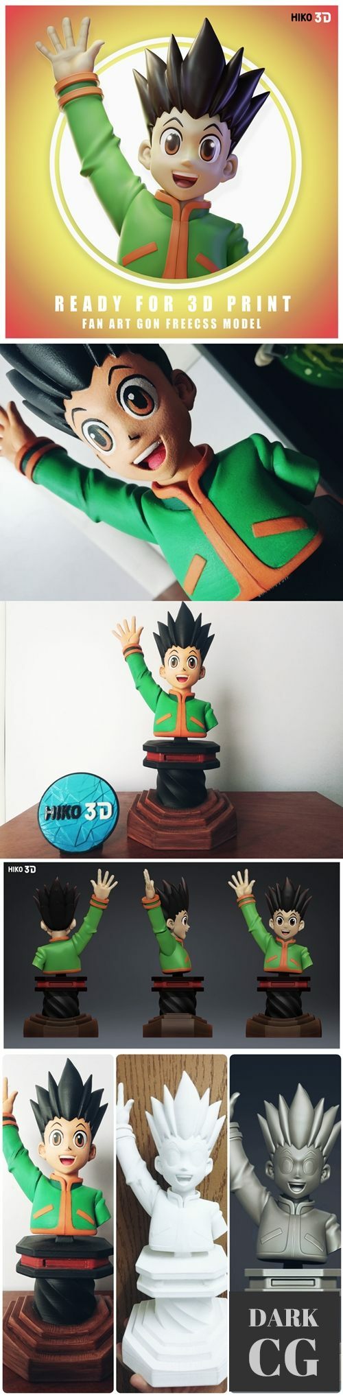 Gon Freecss - Hunter x Hunter – 3D Print