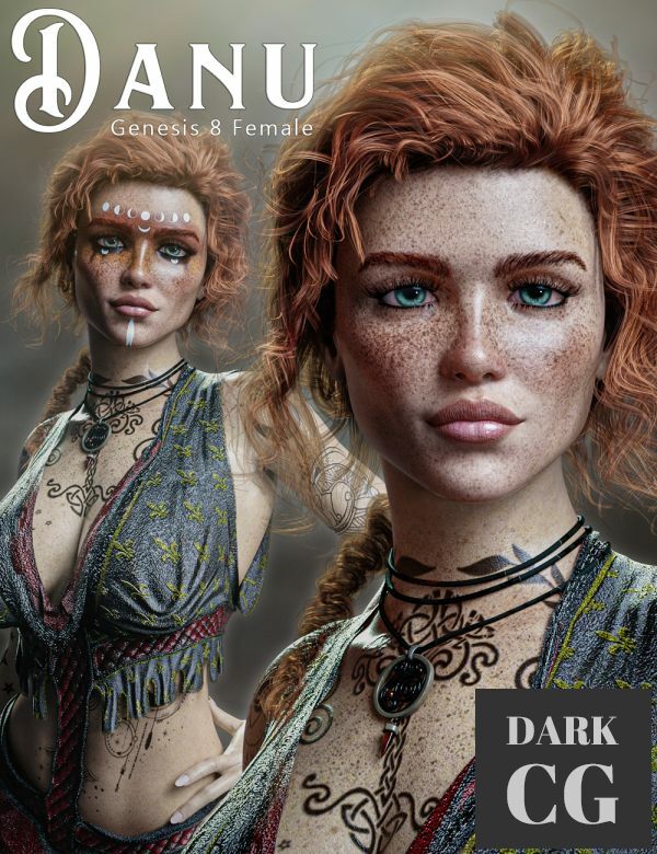 CJ Danu For Genesis 8 Female Daz3D, Poser: CJ Danu For Genesis 8 Female