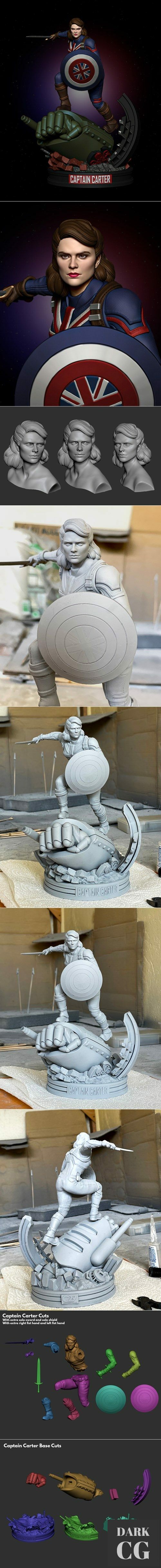 Captain Carter – 3D Print