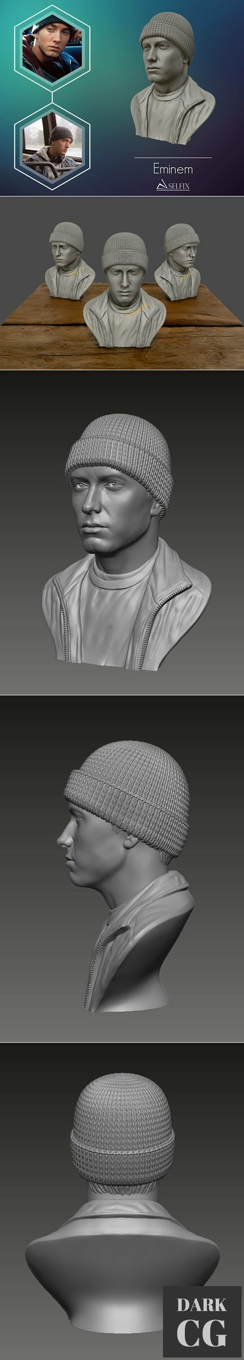 3D Model Eminem 3D Print