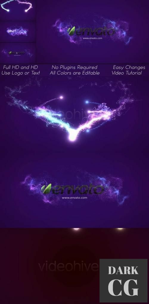 Colorful Particles Logo Reveal 2 3808553