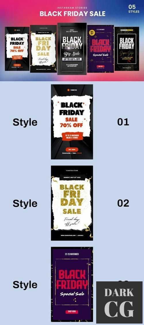 Black Friday Sale Instagram Stories 34987215
