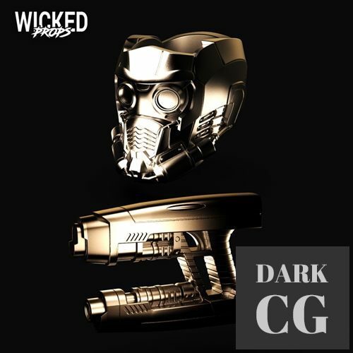 3DWicked - Starlord Mask – 3D Print