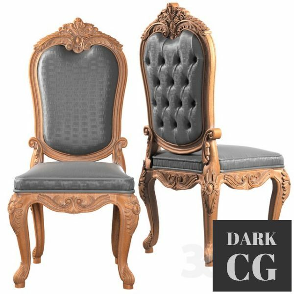 3D Model Chair Asnaghi Interiors LA BOUTIQUE