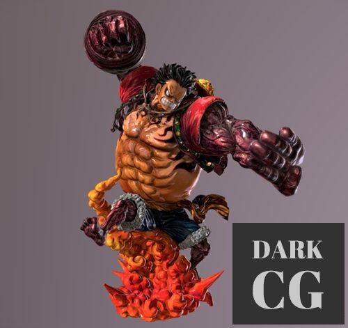 Luffy Gear 4 – 3D Print