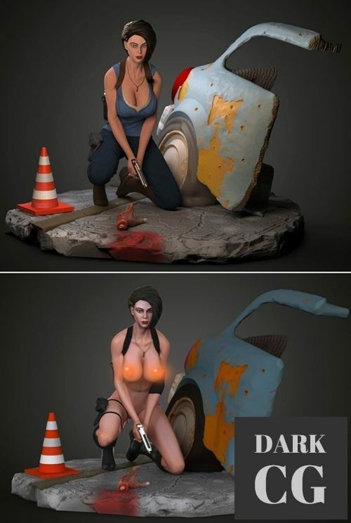 Jill Valentine – 3D Print