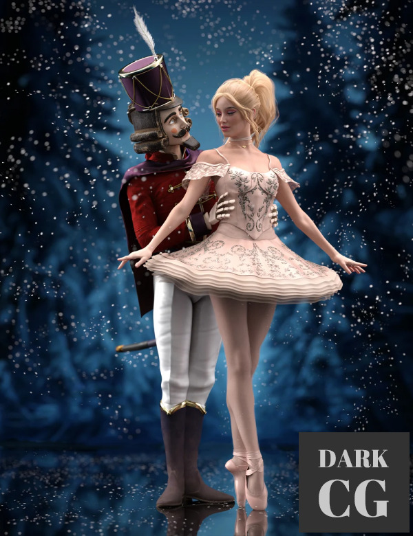 Daz3D, Poser: Timeless Ballet Poses and Expressions for Genesis 8 and 8.1