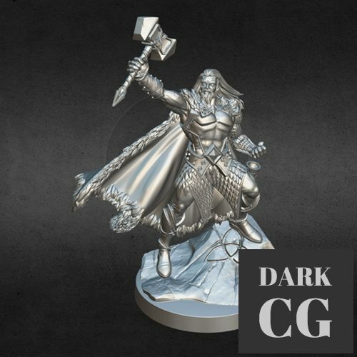 Sigurd (Thane/Skald Hero) – 3D Print