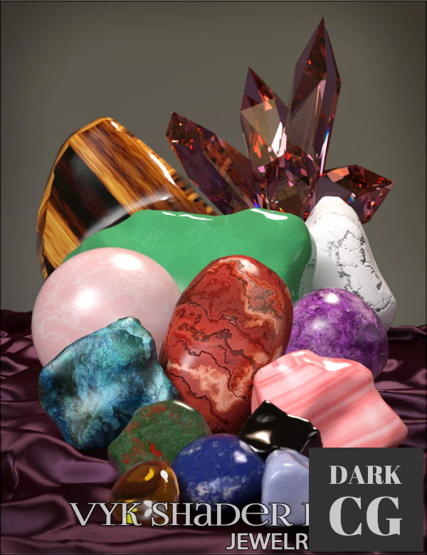 Daz3D, Poser: VYK Shader Basics-Jewelry and More