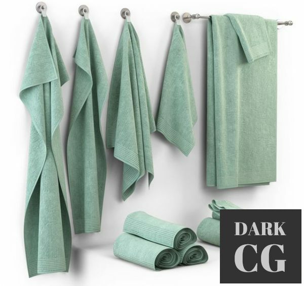 3D Model Towels M17
