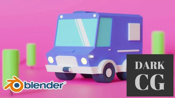 Blender 3D Easy Cartoon Style Car Truck