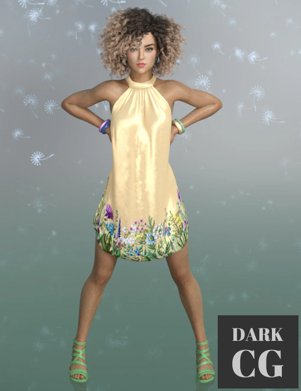 dForce Miami Shores Set for Gensis 8 Female(s) Daz3D, Poser: dForce Miami Shores Set for Gensis 8 Female(s)