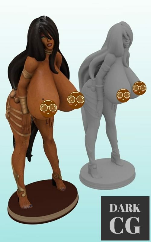 Farah Topless – 3D Print
