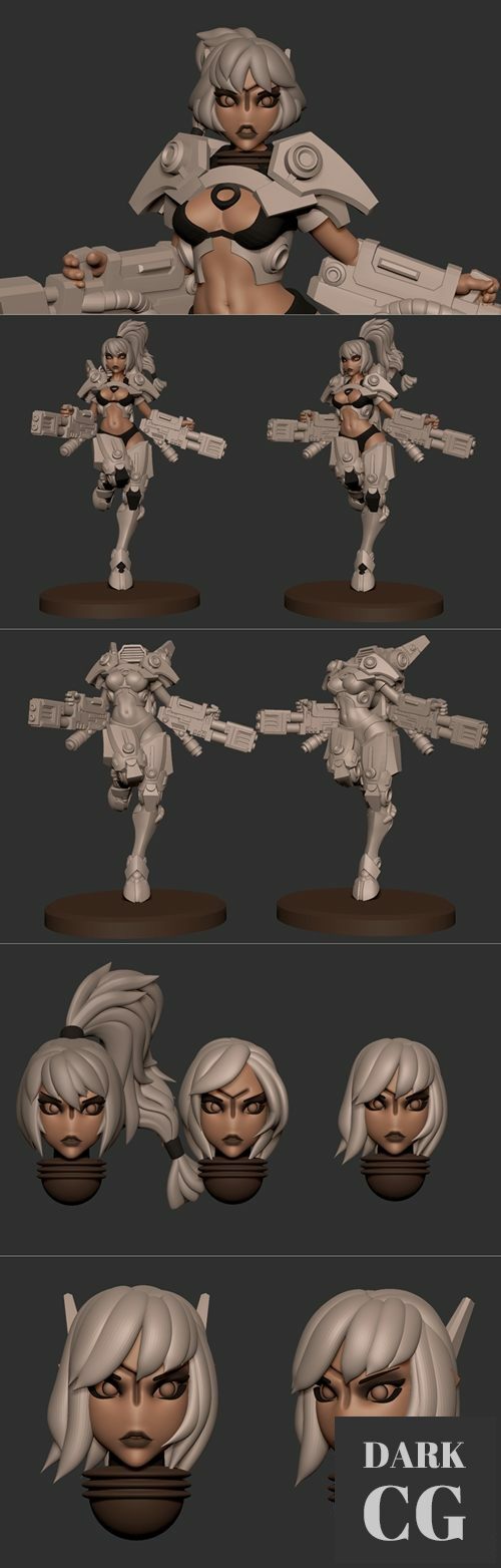 Female Tau – 3D Print