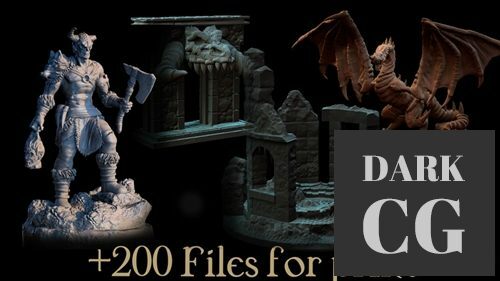 Vikings, Dwarves & Ruins – 3D Print