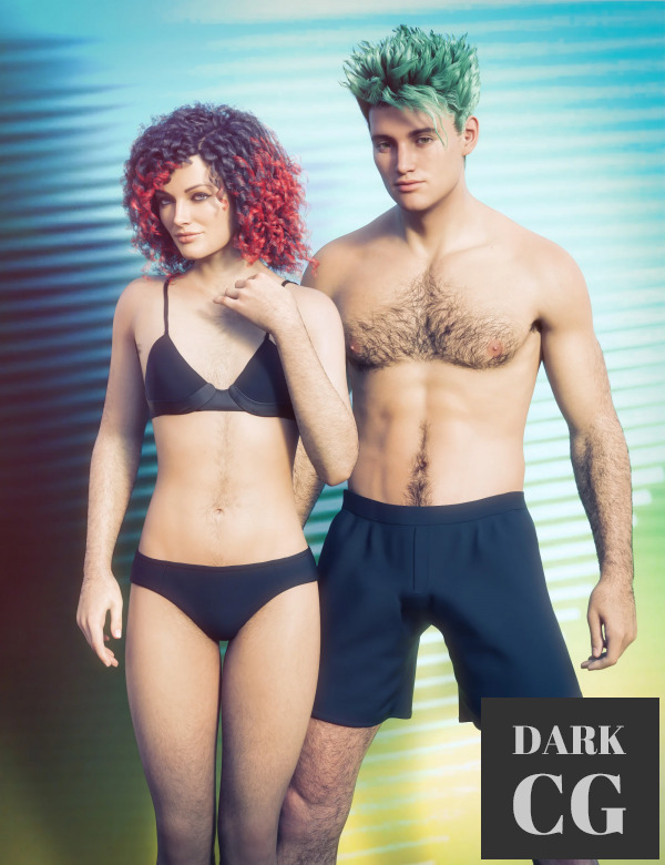 Daz3D, Poser: Jepe’s Body Hair Project 8.1