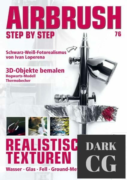 Airbrush Step by Step German Edition – Januar 2022 (True PDF)