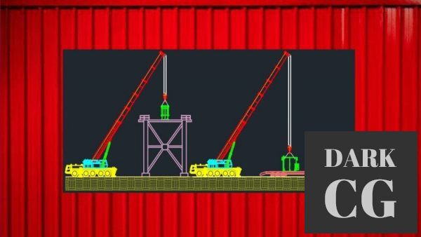 AutoCAD Crane Lifting Plan and Rigging Drawings 2016-2022
