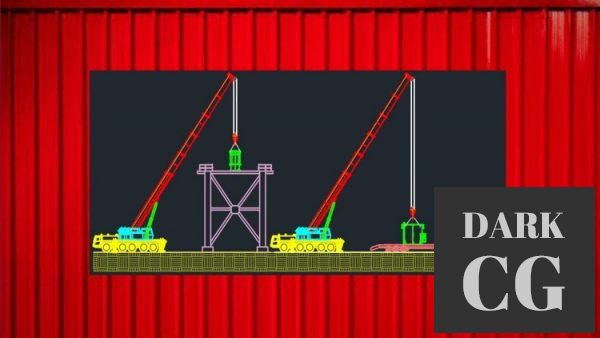 AutoCAD Crane Lifting Plan and Rigging Drawings 2016 2022