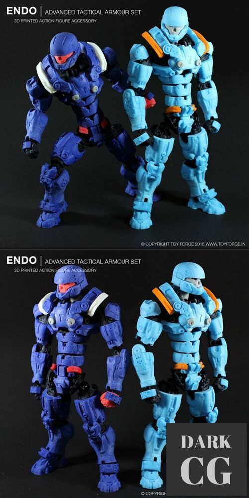 Toy Forge Endo Advanced Tactical Armour Kit – 3D Print
