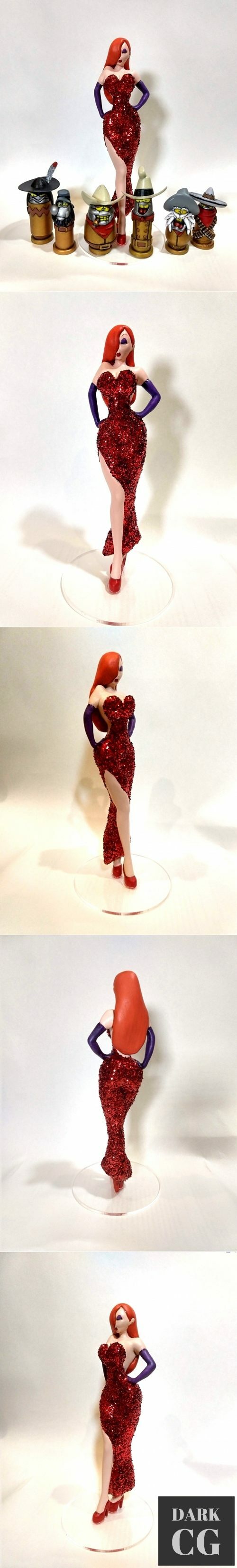 Jessica Rabbit – 3D Print