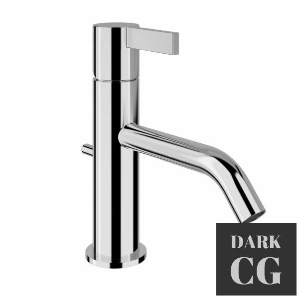 3D Model Kartell Single Lever Basin Mixer by Laufen