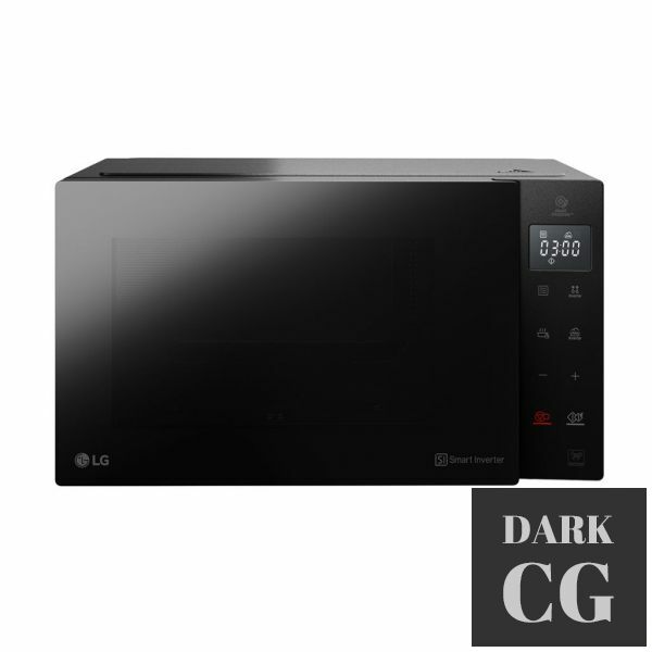 Microwave Smart Inverter 23l MH6336GIB by LG