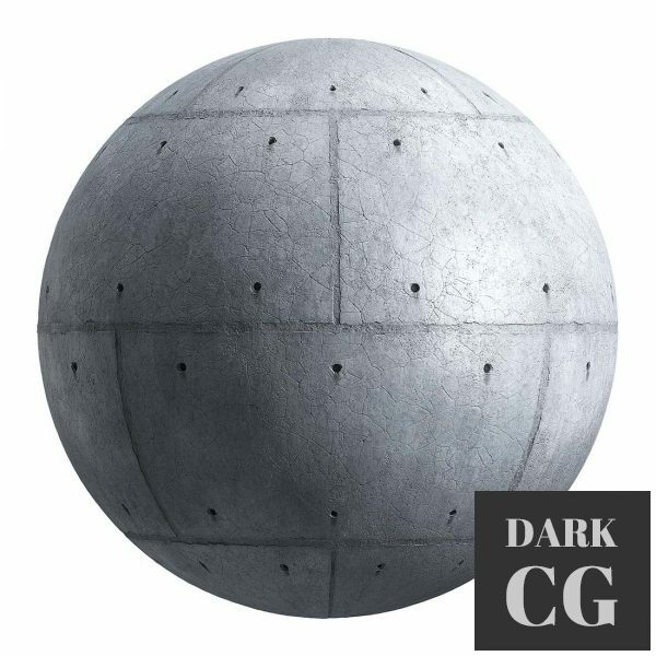 PBR texture: Cconcrete panels 21-65 8K