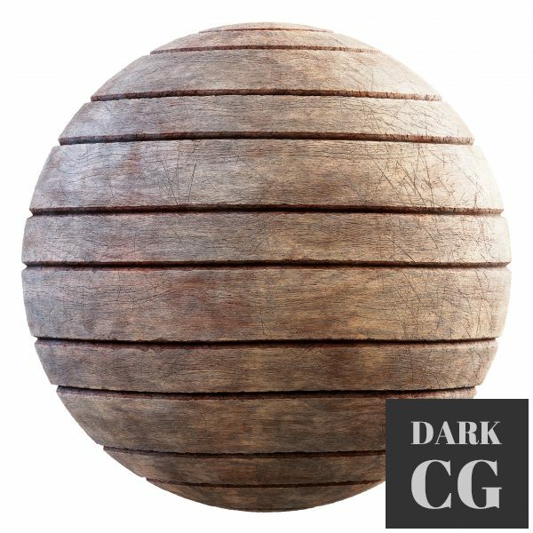 PBR texture: Old wood planks 33-71 4K