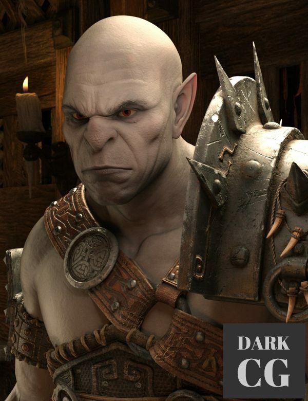 Daz3D, Poser: Orc Horde HD for Genesis 8.1 Male