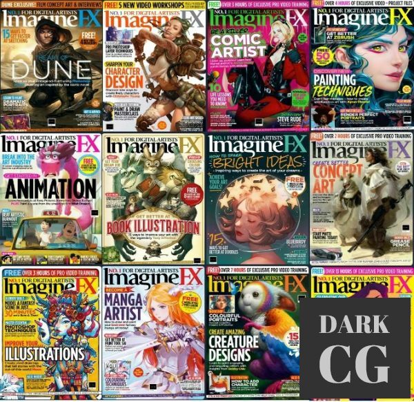 ImagineFX – 2021 Full Year Issues Collection (True PDF)
