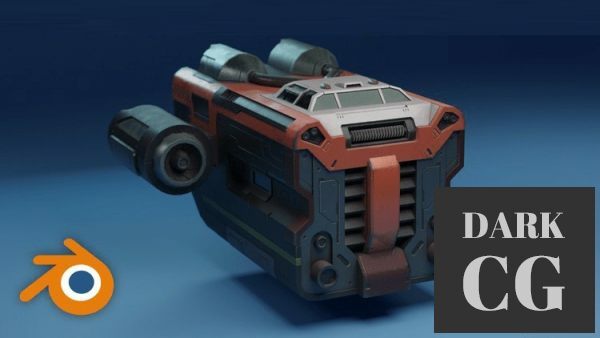 Sci fi Vehicle Creation with Blender and Substance Painter
