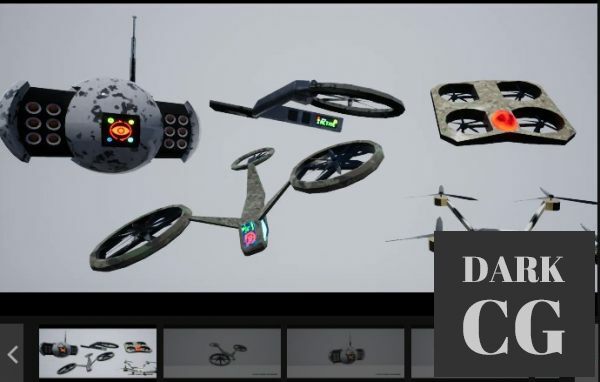Unreal Engine Marketplace Flying Drones With Blueprints