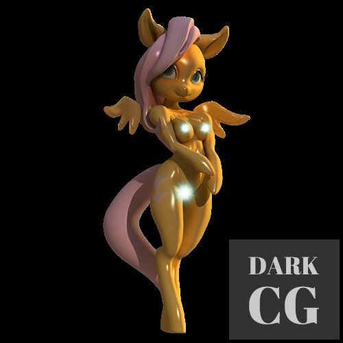 3D Model Autumn Fluttershy 3D Print