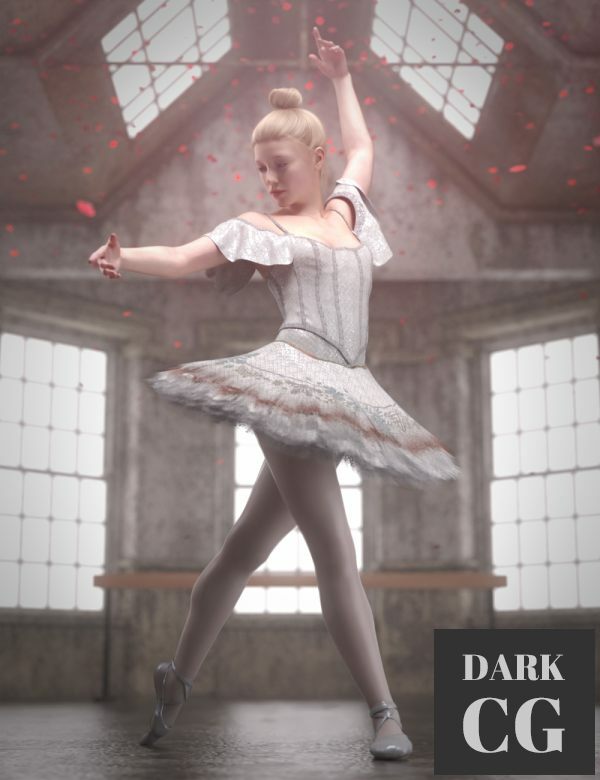 dForce Classic Ballet Outfit Textures Vol 2